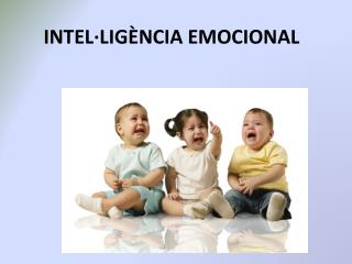 INTEL·LIGÈNCIA EMOCIONAL