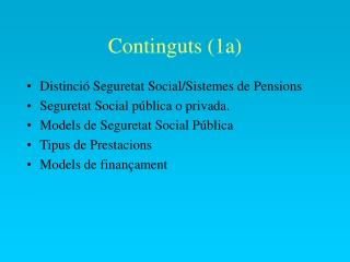 Continguts (1a)