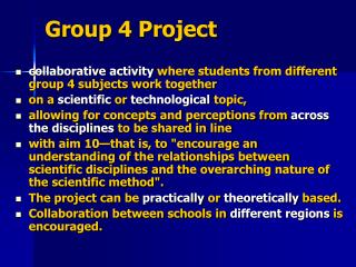 G roup 4 P roject