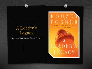 A Leader’s Legacy