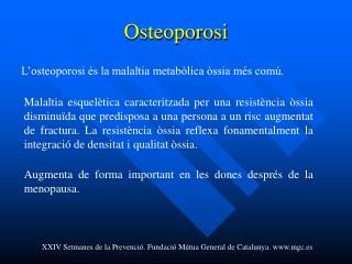 Osteoporosi