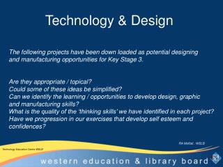 The following projects have been down loaded as potential designing