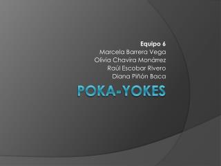Poka-Yokes