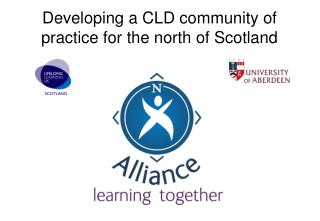 Developing a CLD community of practice for the north of Scotland