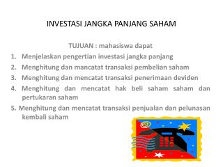 INVESTASI JANGKA PANJANG SAHAM