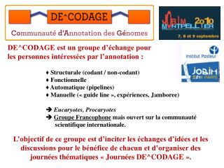 DE^CODAGE est un groupe d’échange pour les personnes intéressées par l’annotation :