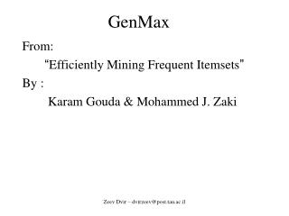 GenMax