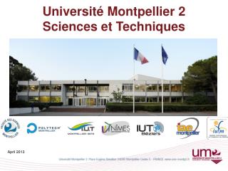 Université Montpellier 2 Sciences et Techniques