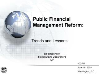 Public Financial Management Reform: