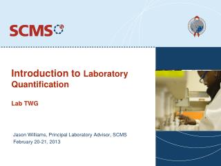 Introduction to Laboratory Quantification Lab TWG