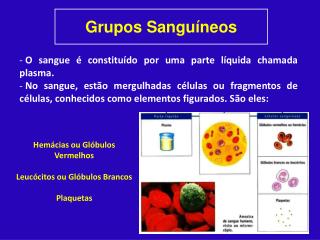 Grupos Sanguíneos