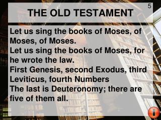 THE OLD TESTAMENT