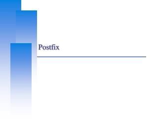 Postfix