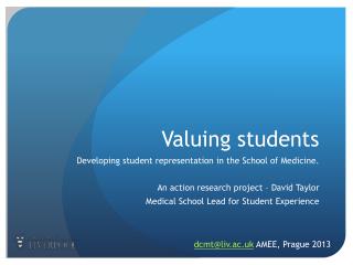 Valuing students