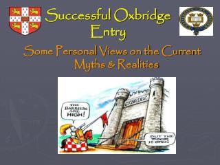 Successful Oxbridge Entry