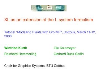 XL as an extension of the L-system formalism