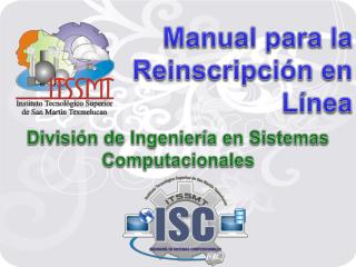 Manual para la Reinscripción en Línea