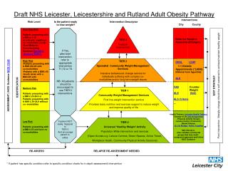 Draft NHS Leicester, Leicestershire and Rutland Adult Obesity Pathway