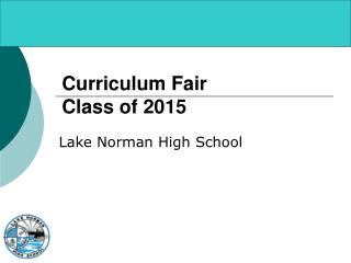 Curriculum Fair Class of 2015