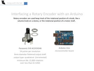 Interfacing a Rotary Encoder with an Arduino