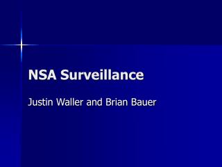 NSA Surveillance