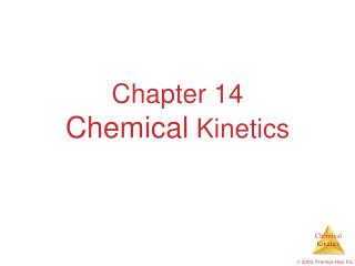 Chapter 14 Chemical Kinetics