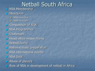 Netball South Africa