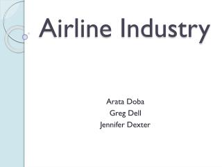 Airline Industry