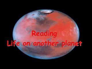 Reading Life on another planet