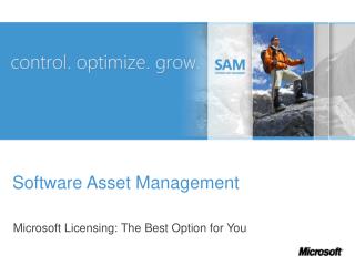 Software Asset Management