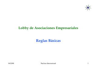 Lobby de Asociaciones Empresariales