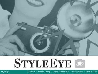 See a clothing item that catches your eye Not easy enough to pursue this item on-the-spot