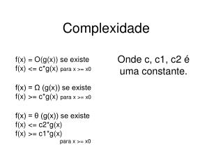 Complexidade