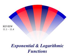 Exponential & Logarithmic Functions