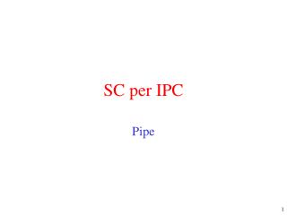 SC per IPC