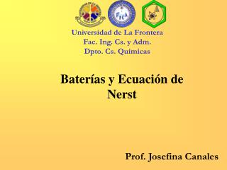 Baterías y Ecuación de Nerst