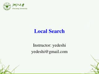 Local Search