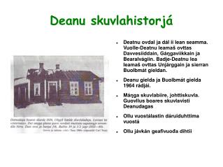 Deanu skuvlahistorjá