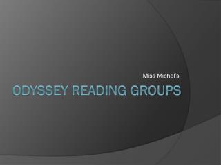 Odyssey Reading Groups
