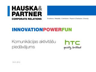 INNOVATION POWER FUN