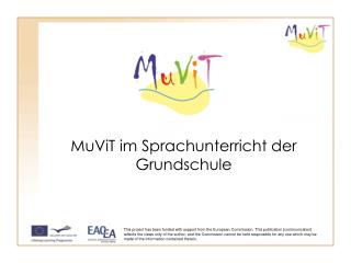 MuViT im Sprachunterricht der Grundschule