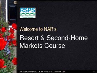 Resort &amp; Second-Home Markets Course