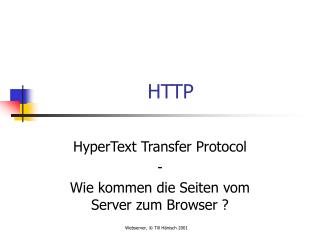 HTTP