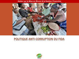 POLITIQUE ANTI-CORRUPTION DU FIDA