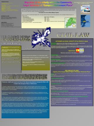 AUTONOMY and LEGAL CAPACITY OF the PEOPLE in Spain