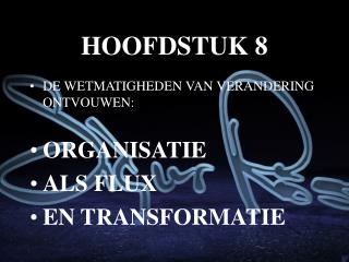 HOOFDSTUK 8