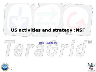 US activities and strategy :NSF