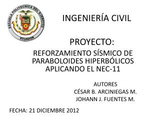 INGENIERÍA CIVIL