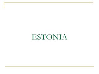 ESTONIA