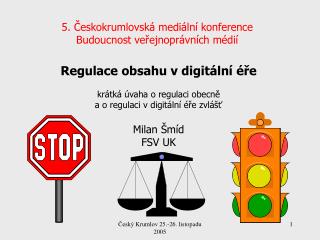 5. Českokrumlovská mediální konference Budoucnost veřejnoprávních médií